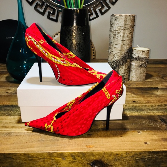 NWT Balenciaga Jewel-Print Jersey Pump🔥SALE🔥 - Picture 6 of 8